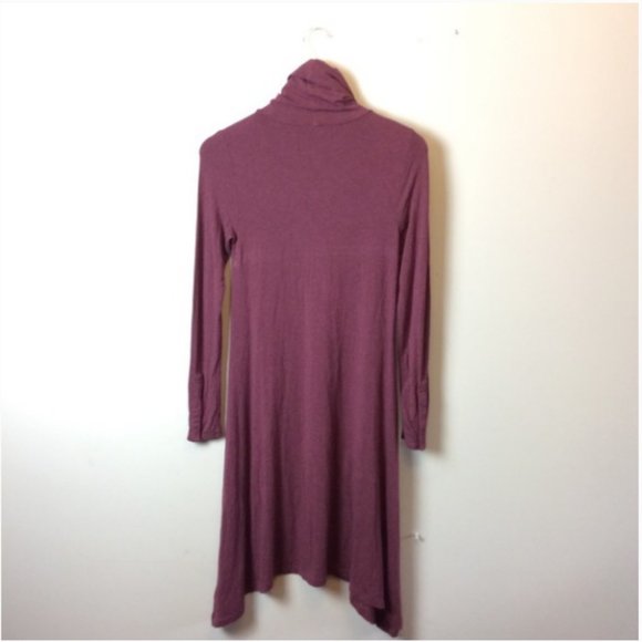 Anthropologie Maeve Asymmetric Turtleneck Dress - Picture 4 of 6